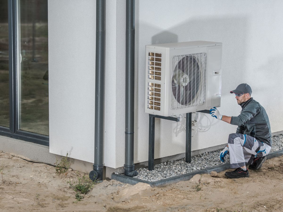 heat pump installation